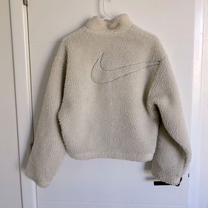 Nike Cropped Fleece Jacket